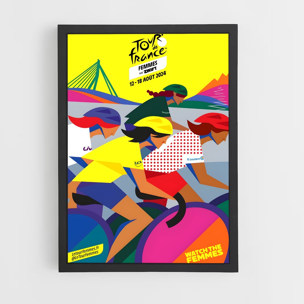 Poster Les Championnes du Cyclisme (vue 2)